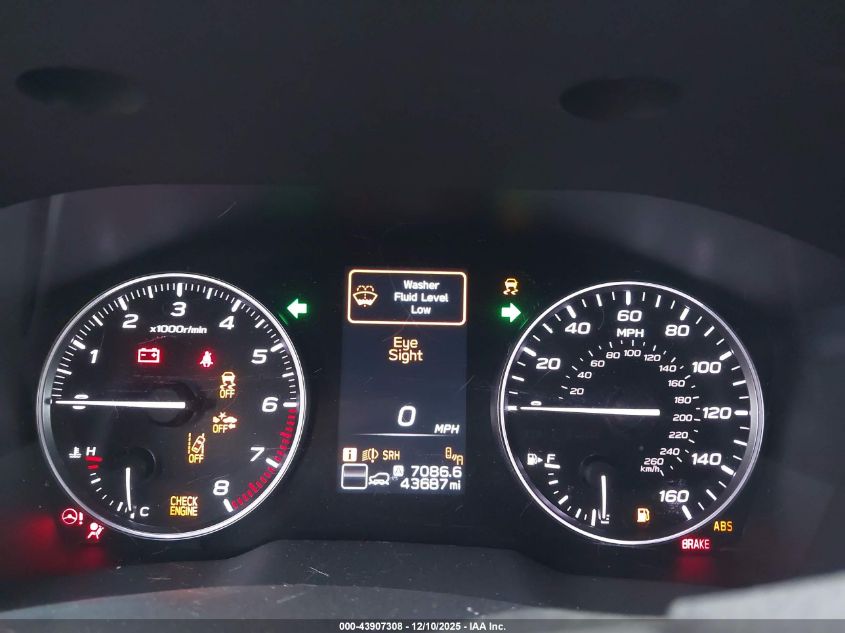 2022 Subaru Outback Premium VIN: 4S4BTAFC8N3212282 Lot: 43907308