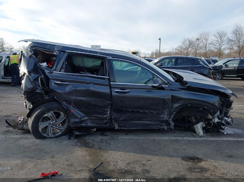 2021 Hyundai Santa Fe Sel VIN: 5NMS6DAJ9MH370570 Lot: 43907307