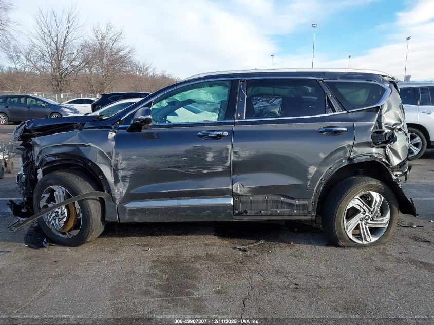 2021 Hyundai Santa Fe Sel VIN: 5NMS6DAJ9MH370570 Lot: 43907307