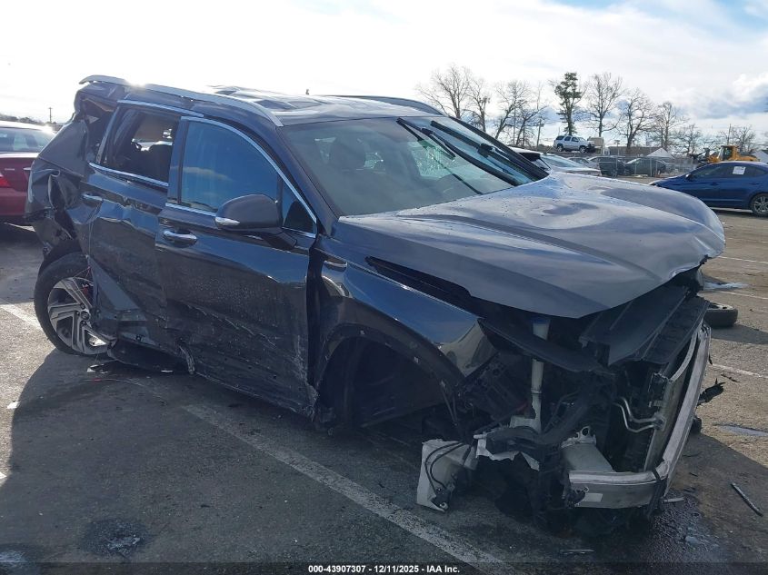 2021 Hyundai Santa Fe Sel VIN: 5NMS6DAJ9MH370570 Lot: 43907307