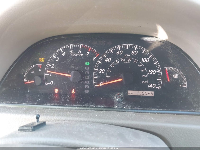 2005 Toyota Camry Le/Se/Std/Xle VIN: JTDBE32K050302096 Lot: 43907313