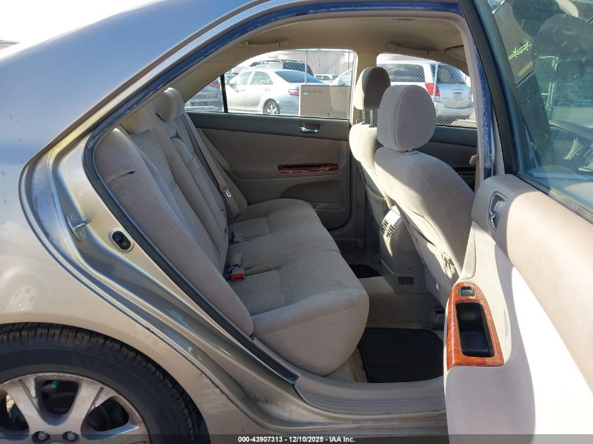 2005 Toyota Camry Le/Se/Std/Xle VIN: JTDBE32K050302096 Lot: 43907313