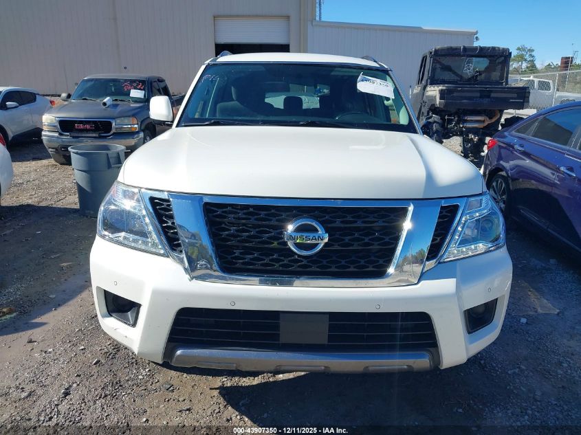 2020 Nissan Armada Sv 4Wd VIN: JN8AY2NC8LX519079 Lot: 43907350