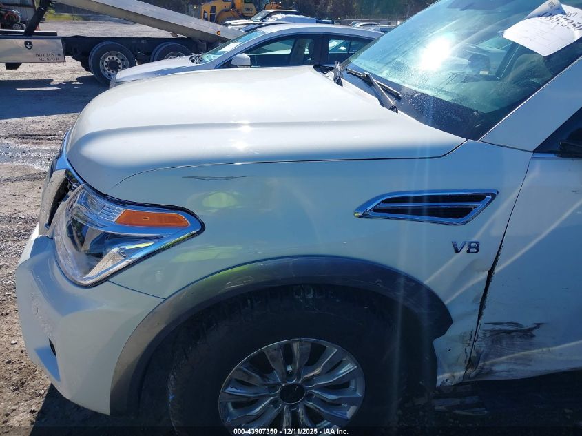 2020 Nissan Armada Sv 4Wd VIN: JN8AY2NC8LX519079 Lot: 43907350
