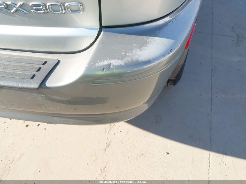 2003 Lexus Rx 300 VIN: JTJGF10UX30158997 Lot: 43907351