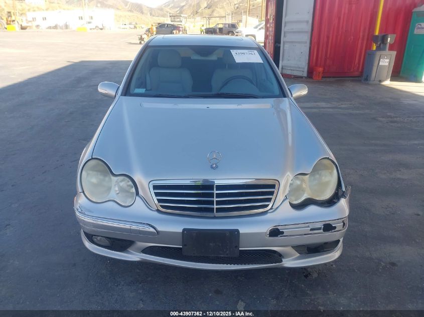 2006 Mercedes-Benz C 230 Sport VIN: WDBRF52HX6F816417 Lot: 43907362