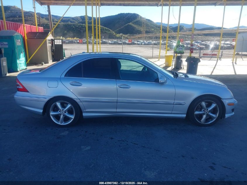 2006 Mercedes-Benz C 230 Sport VIN: WDBRF52HX6F816417 Lot: 43907362