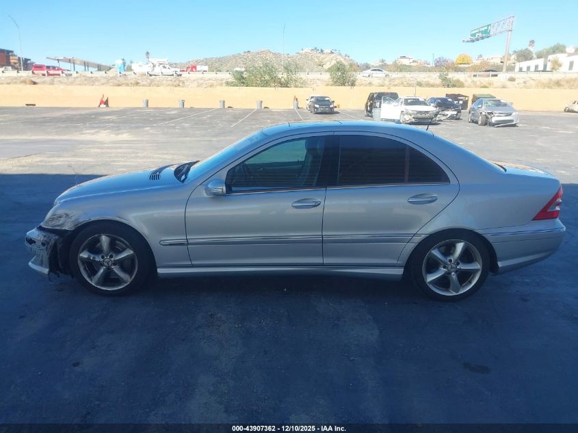 2006 Mercedes-Benz C 230 Sport VIN: WDBRF52HX6F816417 Lot: 43907362