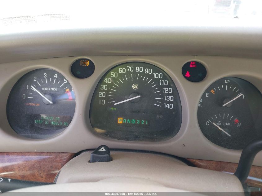 2001 Buick Lesabre Limited VIN: 1G4HR54K11U230332 Lot: 43907368