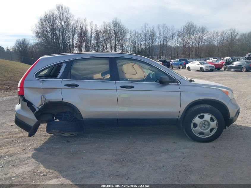 2008 Honda Cr-V Lx VIN: 3CZRE38338G709807 Lot: 43907385