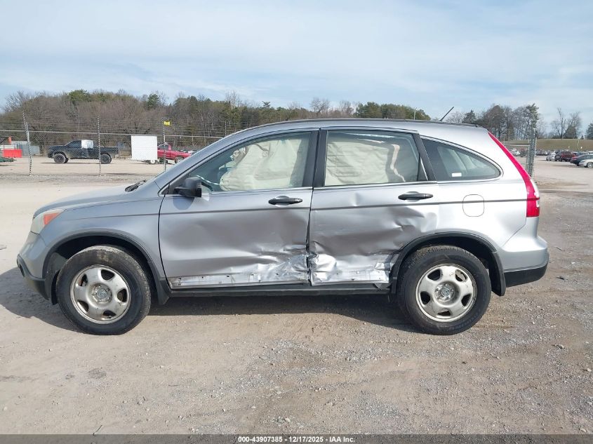 2008 Honda Cr-V Lx VIN: 3CZRE38338G709807 Lot: 43907385