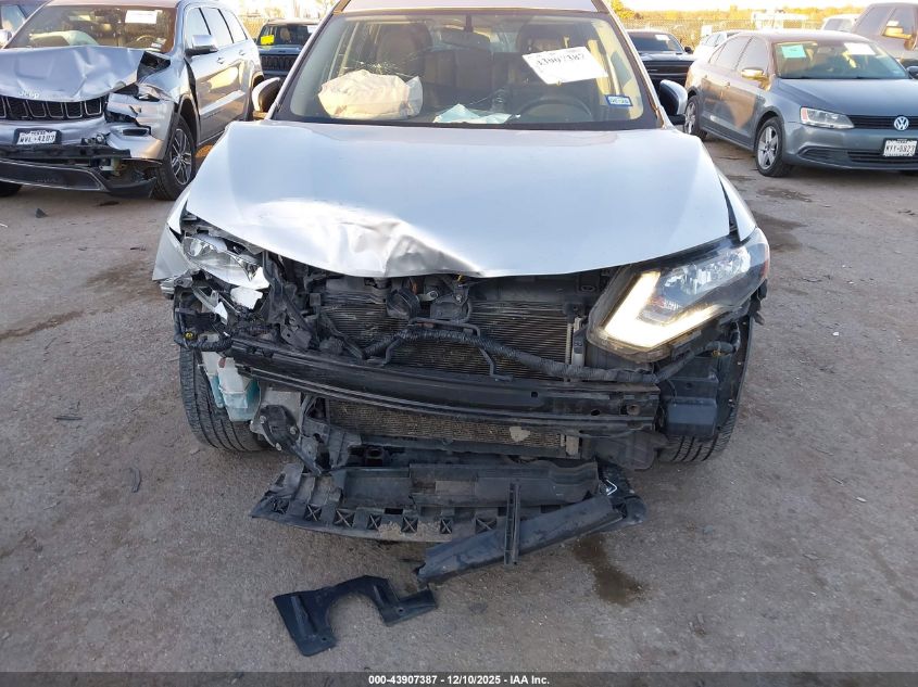 2017 Nissan Rogue S VIN: JN8AT2MT2HW130242 Lot: 43907387