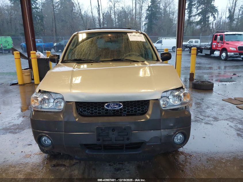 2005 Ford Escape Xlt VIN: 1FMCU03135KA22586 Lot: 43907401