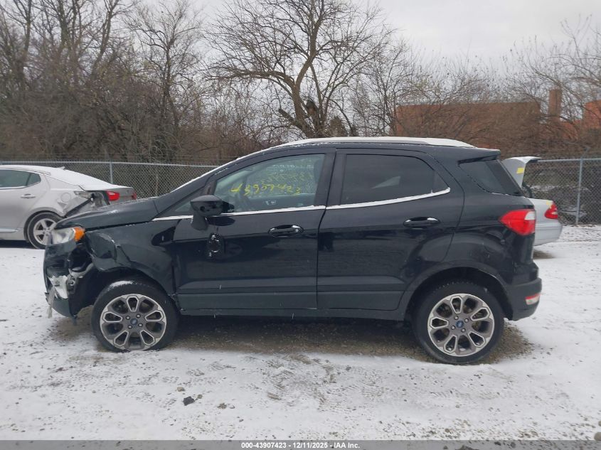 2020 Ford Ecosport Titanium VIN: MAJ6S3KL0LC349066 Lot: 43907423