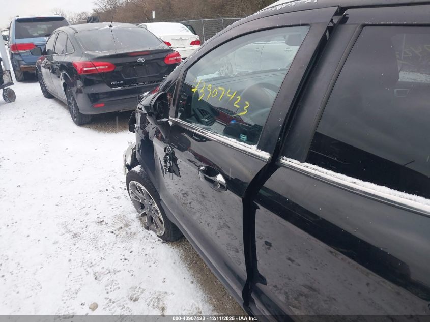 2020 Ford Ecosport Titanium VIN: MAJ6S3KL0LC349066 Lot: 43907423