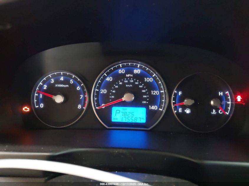 2010 Hyundai Santa Fe Limited V6 VIN: 5NMSKDAGXAH376101 Lot: 43907436