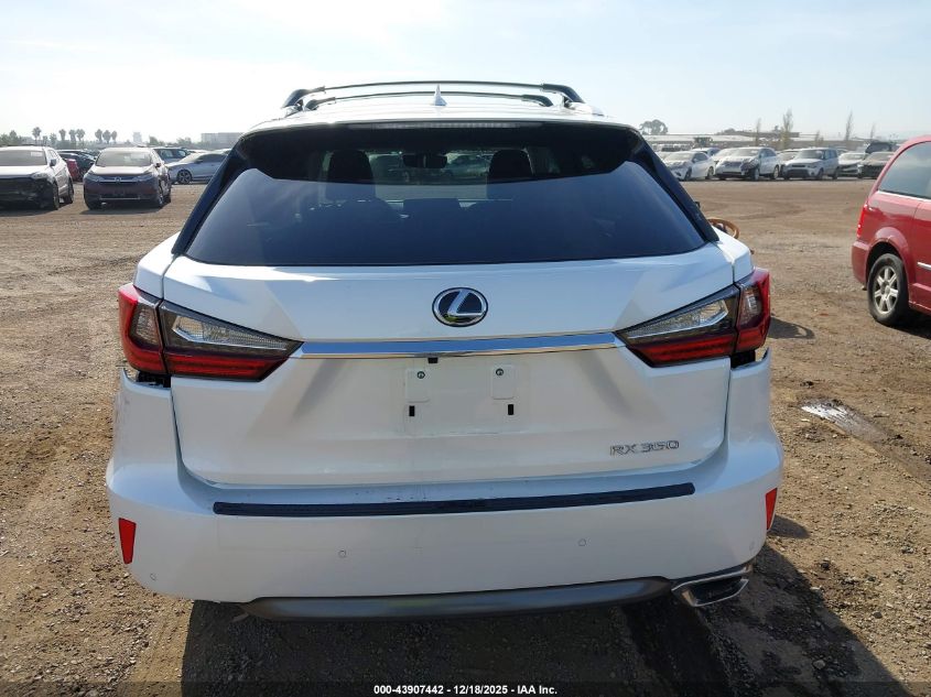 2019 Lexus Rx 350 VIN: 2T2ZZMCAXKC145012 Lot: 43907442