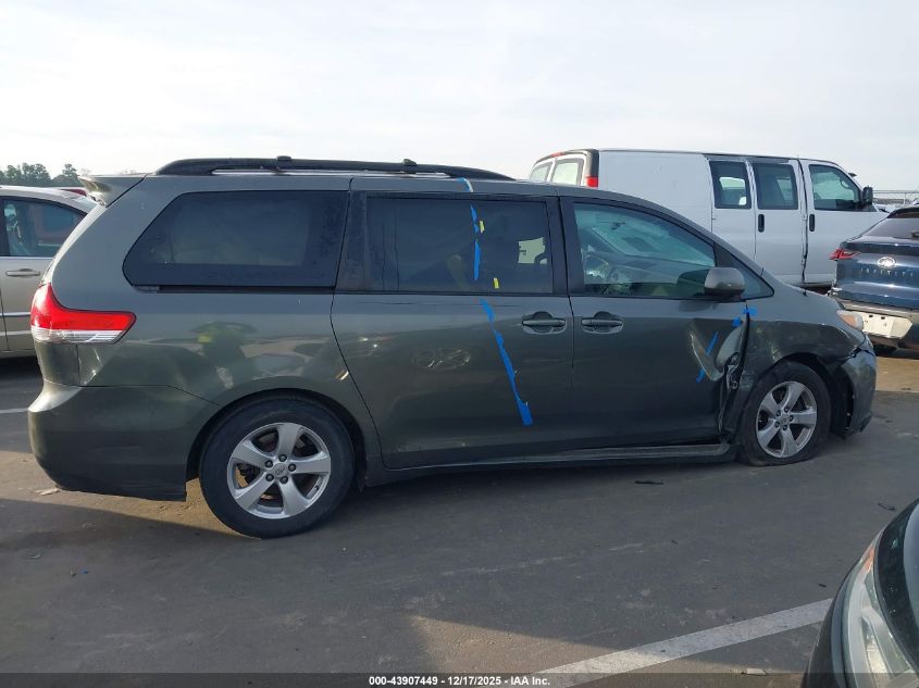 2011 Toyota Sienna Le V6 VIN: 5TDKK3DC3BS078538 Lot: 43907449