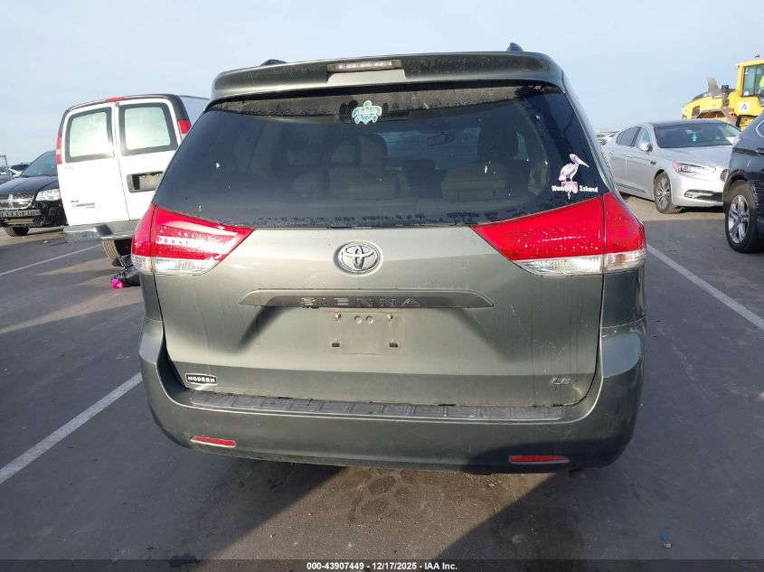 2011 Toyota Sienna Le V6 VIN: 5TDKK3DC3BS078538 Lot: 43907449
