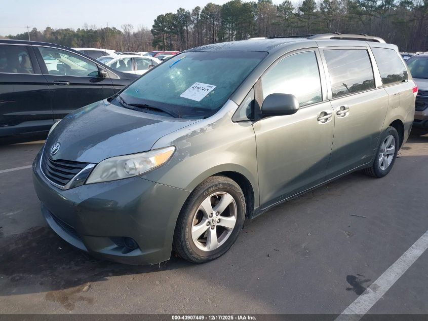 2011 Toyota Sienna Le V6 VIN: 5TDKK3DC3BS078538 Lot: 43907449