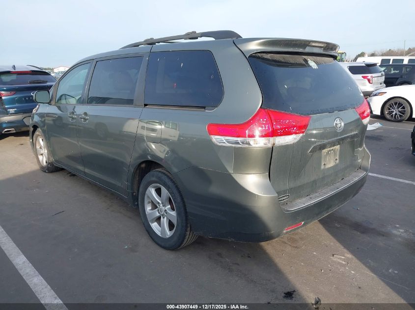 2011 Toyota Sienna Le V6 VIN: 5TDKK3DC3BS078538 Lot: 43907449