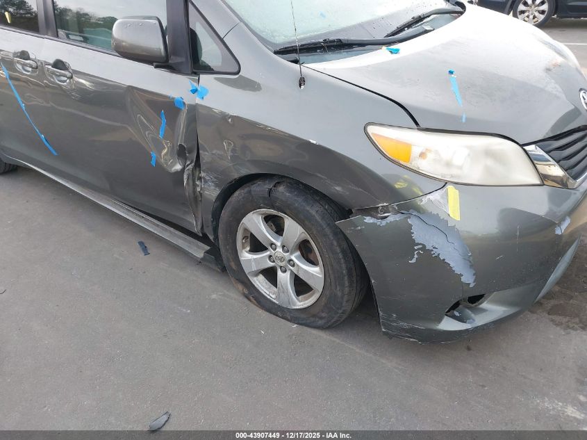 2011 Toyota Sienna Le V6 VIN: 5TDKK3DC3BS078538 Lot: 43907449