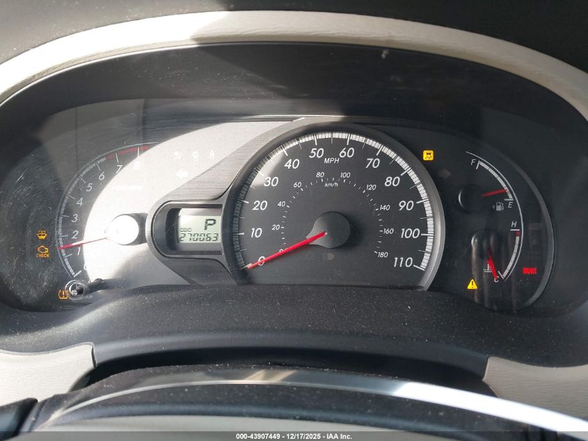 2011 Toyota Sienna Le V6 VIN: 5TDKK3DC3BS078538 Lot: 43907449