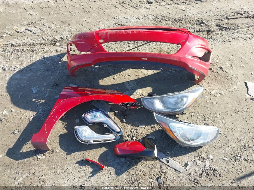 2012 Hyundai Accent Gls VIN: KMHCU4AE9CU136364 Lot: 43907478