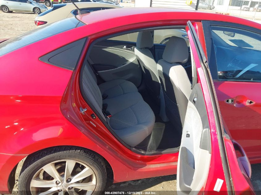 2012 Hyundai Accent Gls VIN: KMHCU4AE9CU136364 Lot: 43907478