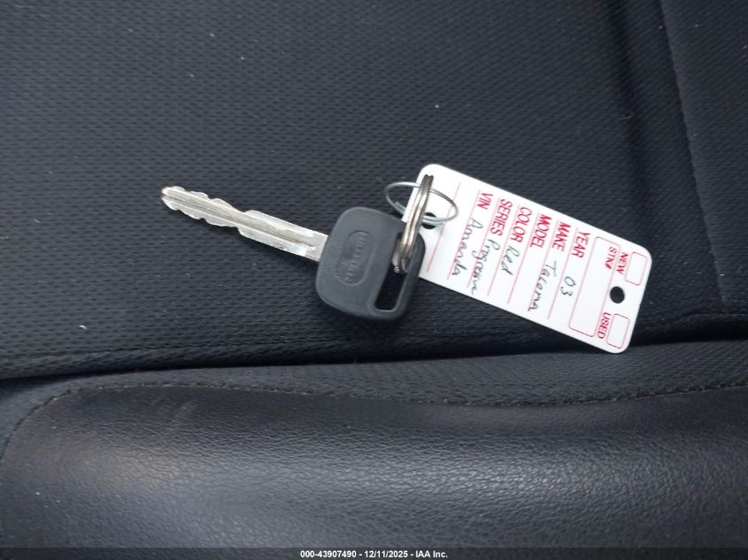 2003 Toyota Tacoma S-Runner VIN: 5TEVN52N93Z215880 Lot: 43907490