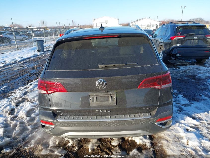 2024 Volkswagen Taos 1.5T Se VIN: 3VVVX7B27RM019553 Lot: 43907507
