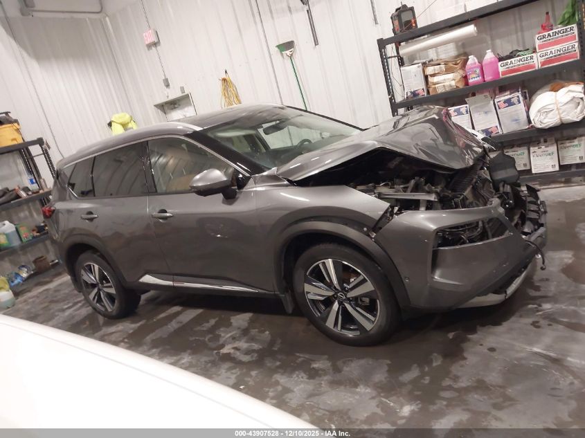 2023 Nissan Rogue Platinum Intelligent Awd VIN: JN8BT3DD3PW308998 Lot: 43907528