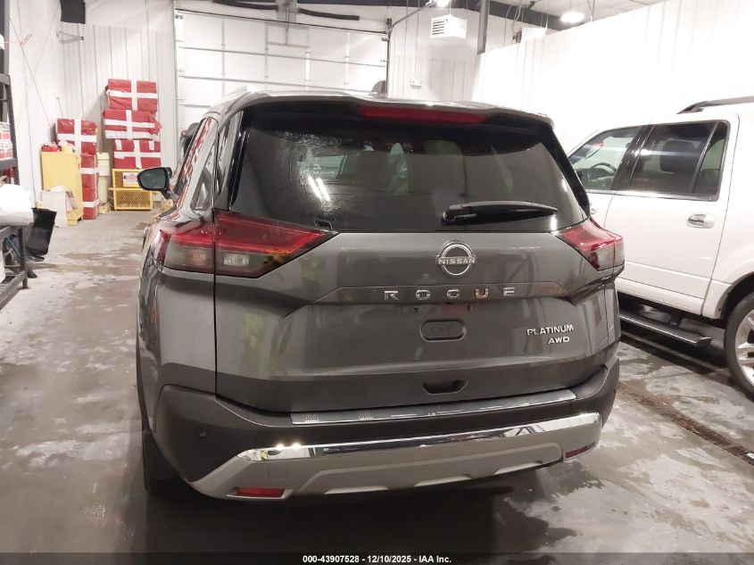 2023 Nissan Rogue Platinum Intelligent Awd VIN: JN8BT3DD3PW308998 Lot: 43907528