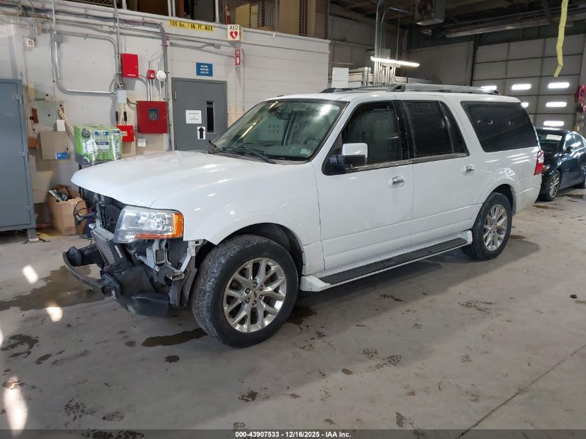 2017 Ford Expedition El Limited VIN: 1FMJK1KT1HEA48256 Lot: 43907533