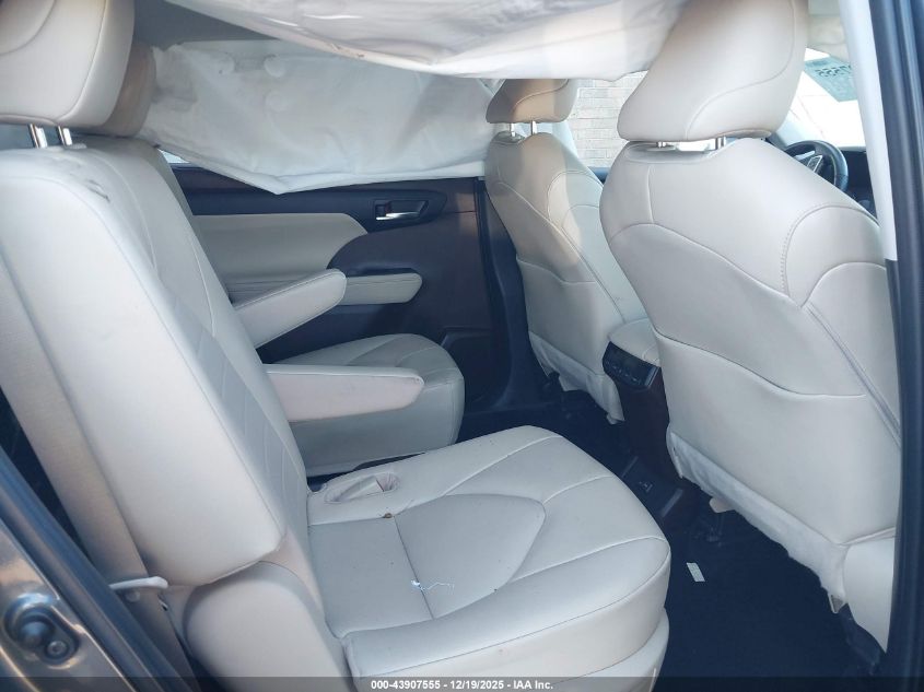 2022 Toyota Highlander Xle VIN: 5TDGZRBH1NS580536 Lot: 43907555