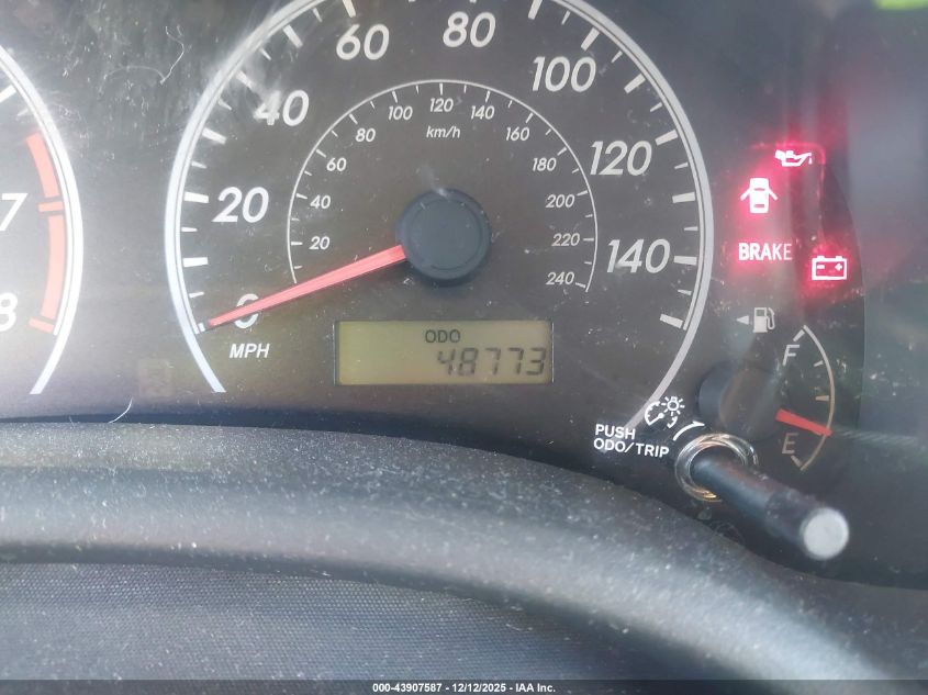 2012 Toyota Corolla Le VIN: 2T1BU4EE5CC763697 Lot: 43907587