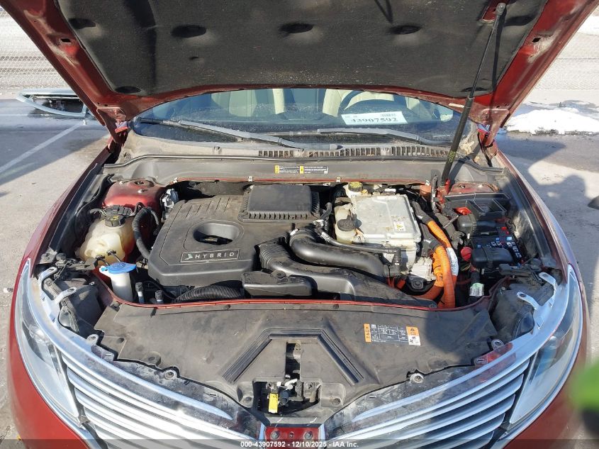 2014 Lincoln Mkz Hybrid VIN: 3LN6L2LU2ER822894 Lot: 43907592