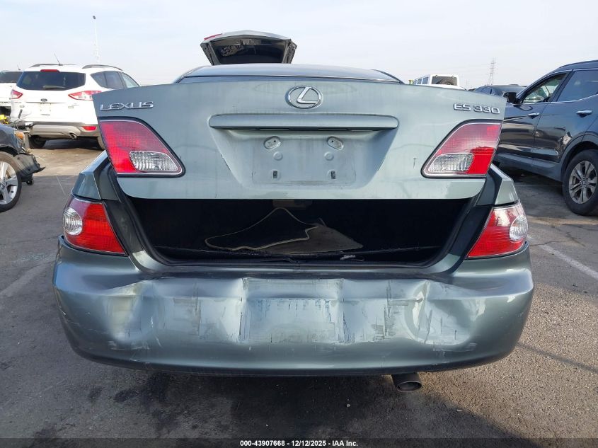 2004 Lexus Es 330 VIN: JTHBA30GX45048794 Lot: 43907668