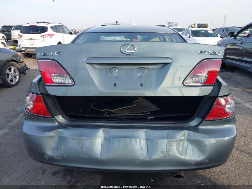 2004 Lexus Es 330 VIN: JTHBA30GX45048794 Lot: 43907668