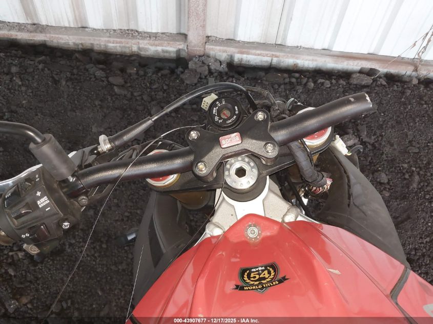 2019 Aprilia Tuono V4 Uncsport VIN: ZD4KGU007KS001007 Lot: 43907677