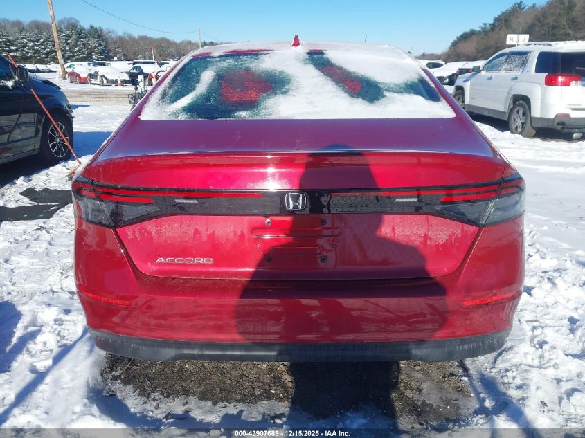 2024 Honda Accord Lx VIN: 1HGCY1F21RA075142 Lot: 43907689