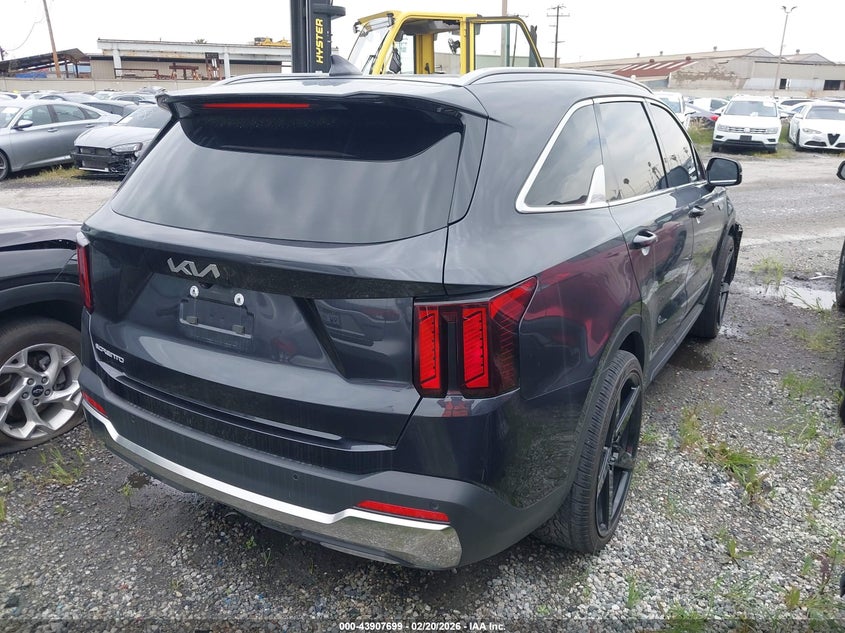 Vin: 5xyrl4jc1sg344643, lot: 44403261, kia sorento s 20254