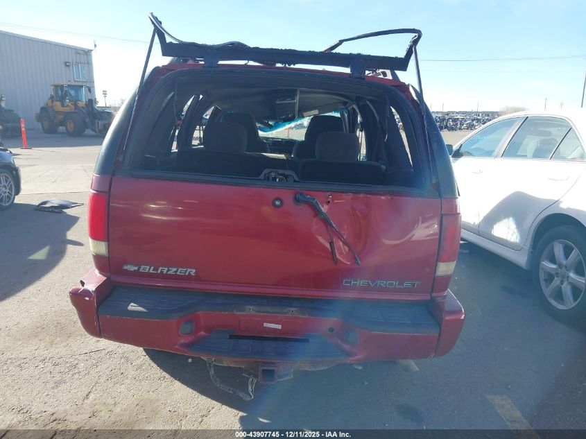 2002 Chevrolet Blazer Ls VIN: 1GNDT13W72K157280 Lot: 43907745