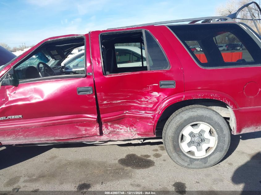 2002 Chevrolet Blazer Ls VIN: 1GNDT13W72K157280 Lot: 43907745
