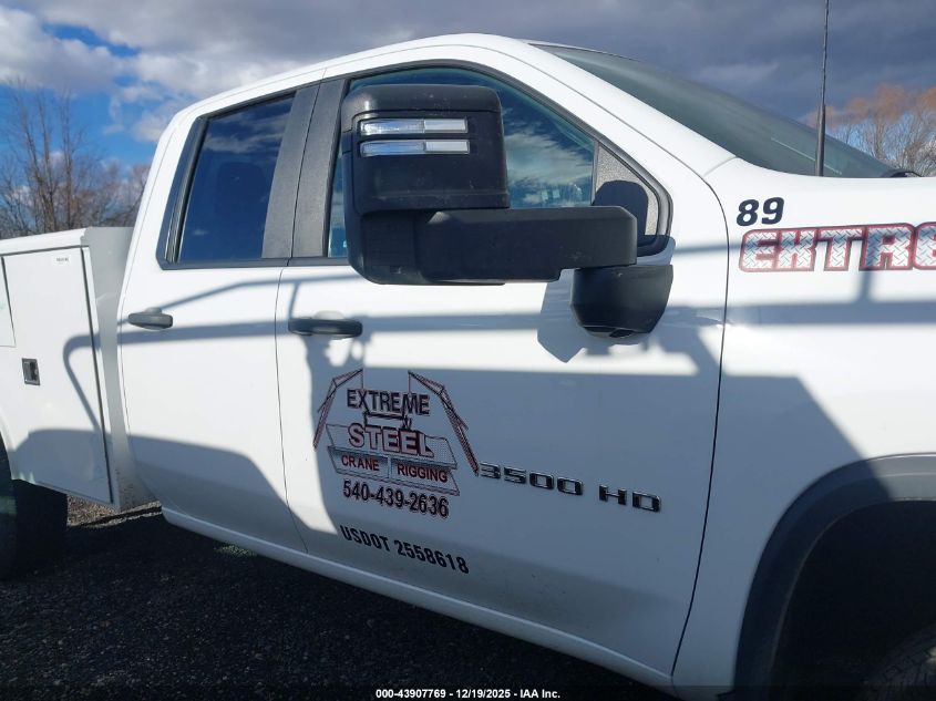 2023 Chevrolet Silverado 3500Hd 2Wd Long Bed Wt VIN: 1GB5WRE71PF172662 Lot: 43907769