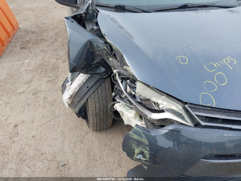 2015 Toyota Corolla Le VIN: 2T1BURHE5FC308863 Lot: 43907785