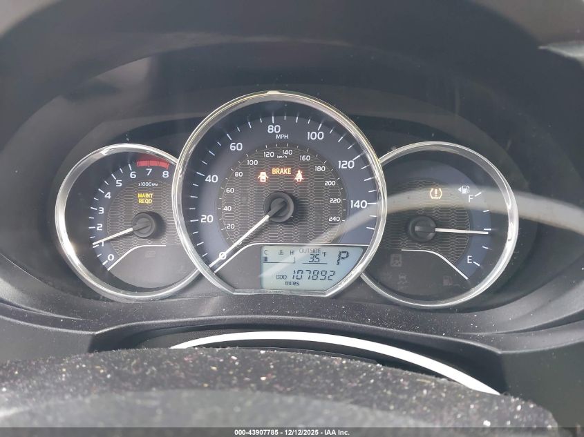 2015 Toyota Corolla Le VIN: 2T1BURHE5FC308863 Lot: 43907785