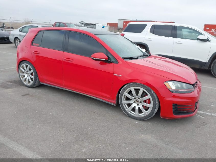 VOLKSWAGEN GOLF GTI AUTOBAHN W/PERFORMANCE PACKAGE 4-DOOR