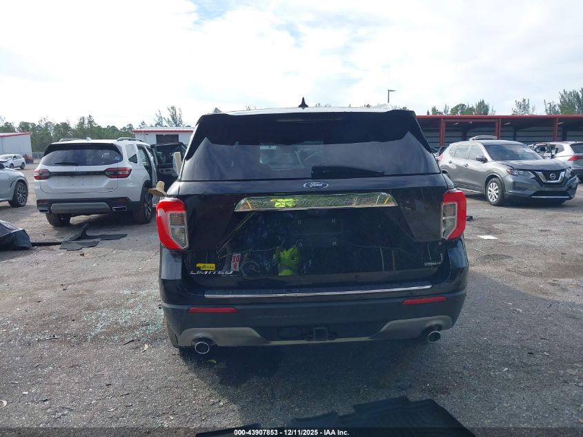 2021 Ford Explorer Limited VIN: 1FM5K8FW6MNA17156 Lot: 43907853