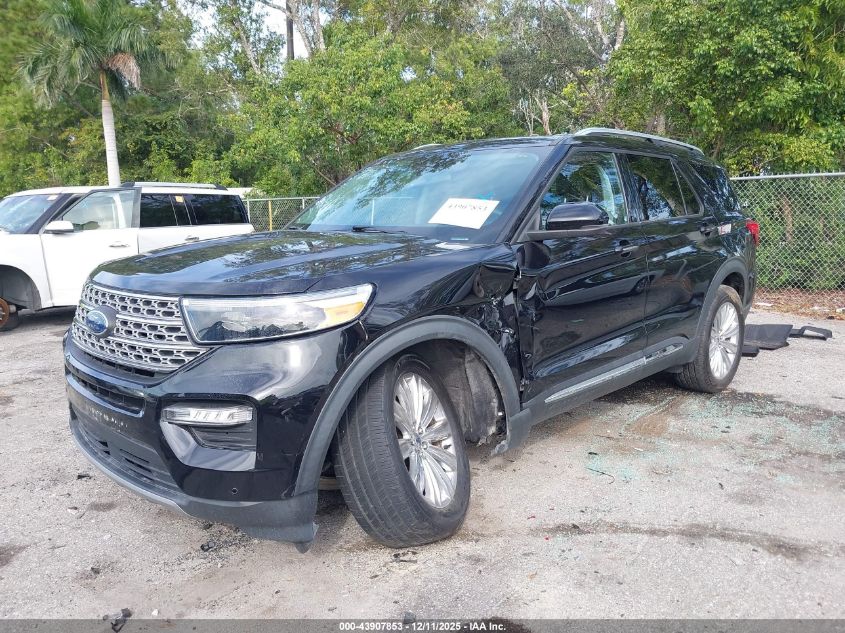 2021 Ford Explorer Limited VIN: 1FM5K8FW6MNA17156 Lot: 43907853